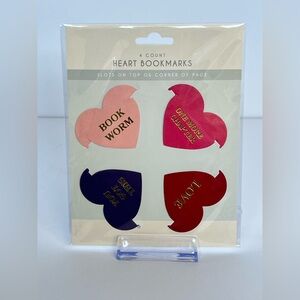 Heart Shaped Bookmarks